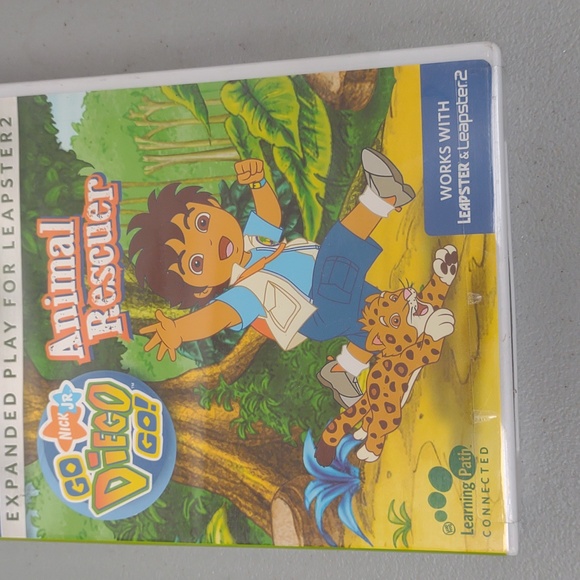 Leapster Go Diego Go Animal Rescuer Game - Picture 3 of 8